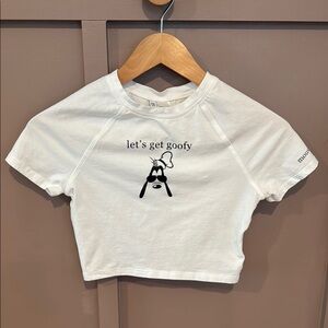 MOUSE MOOD Adult crop top. Size Small. Fits like an XS.